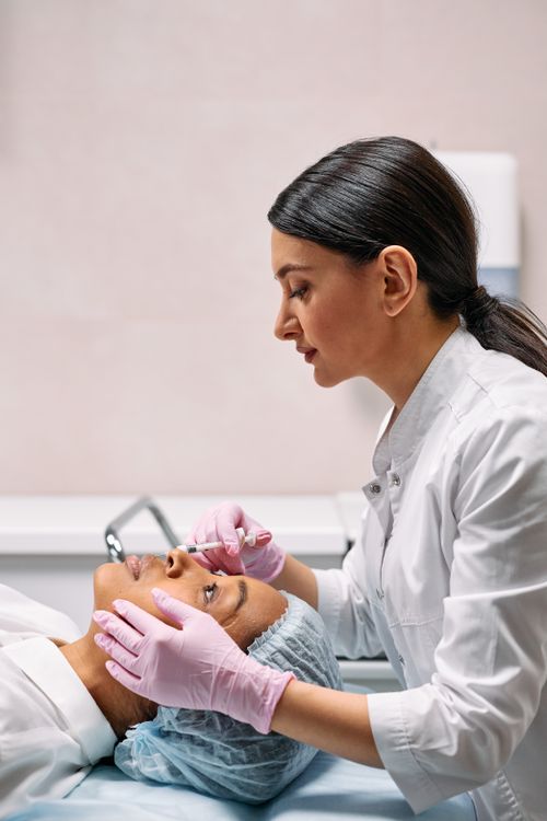 Illustration for Hair and Skin Treatment